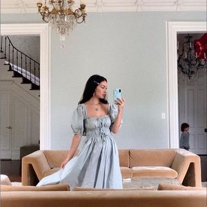 Bethany Ciotola Jane Dress - Blue Midi Dress NWOT